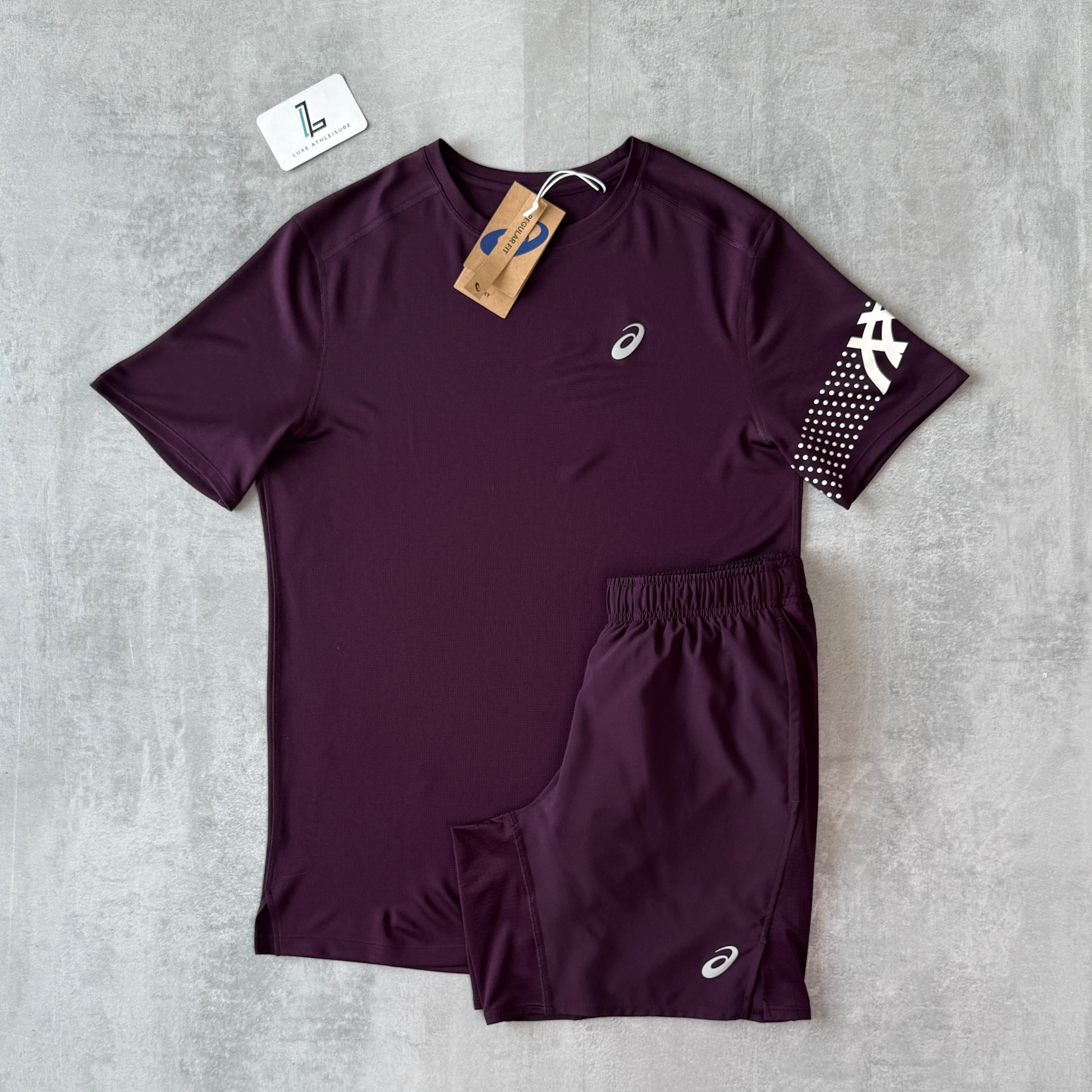 ASICS ICON SET ‘DARK AUBERGINE’