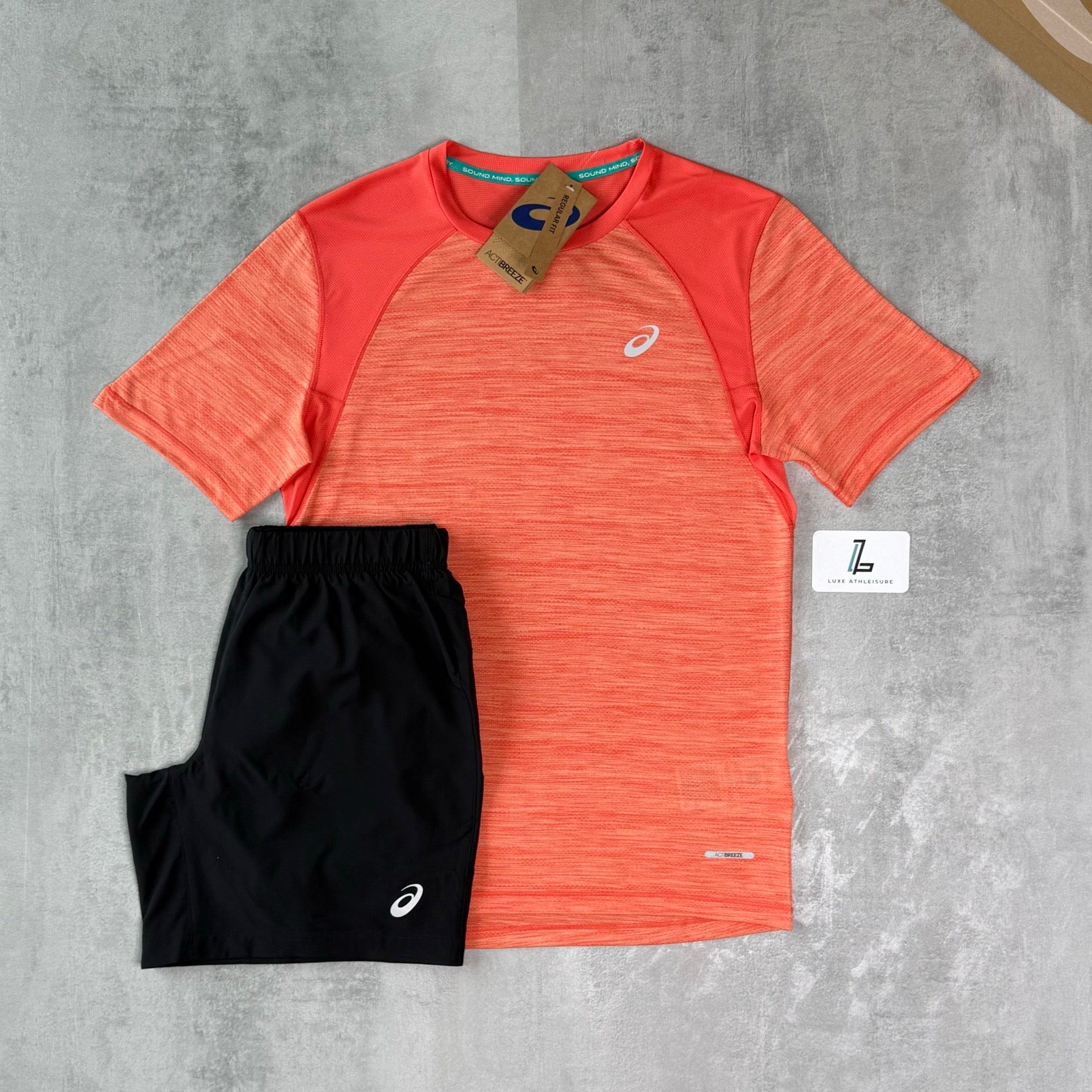 ASICS ROAD SET ‘CORAL/BLACK’