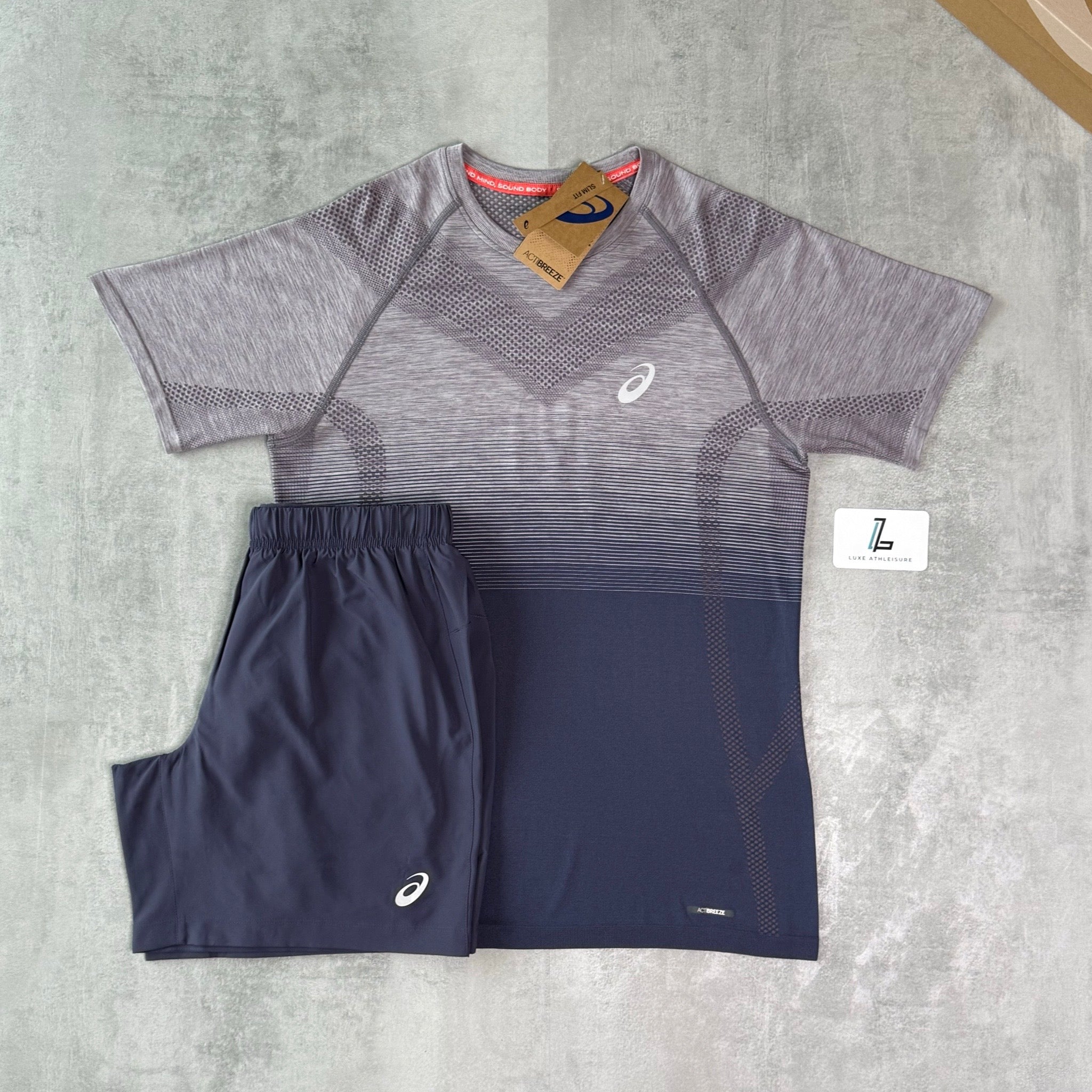 ASICS SEAMLESS SET ‘LAVENDER GREY’