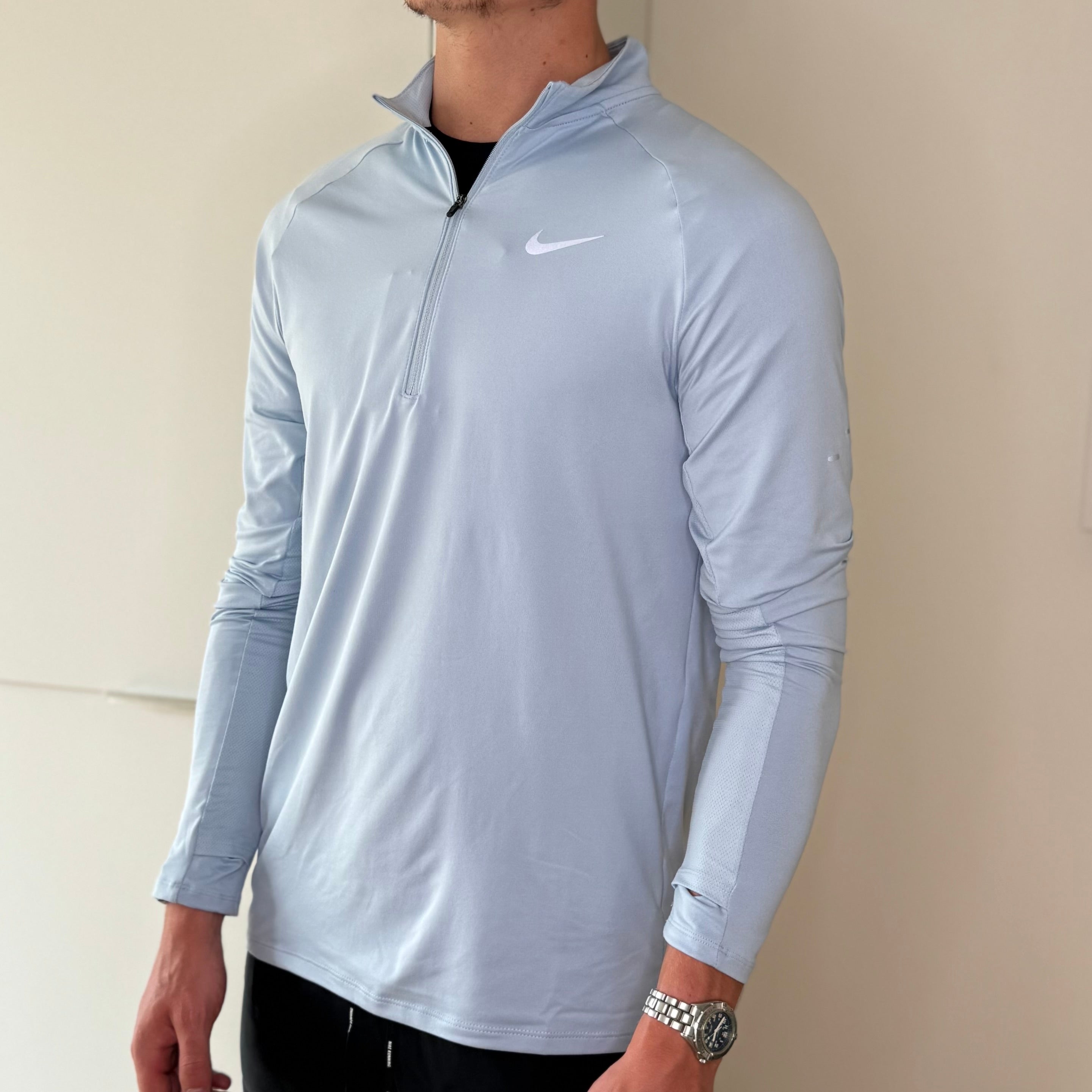 NIKE ELEMENT 1/4 ZIP ‘ARMOURY BLUE’