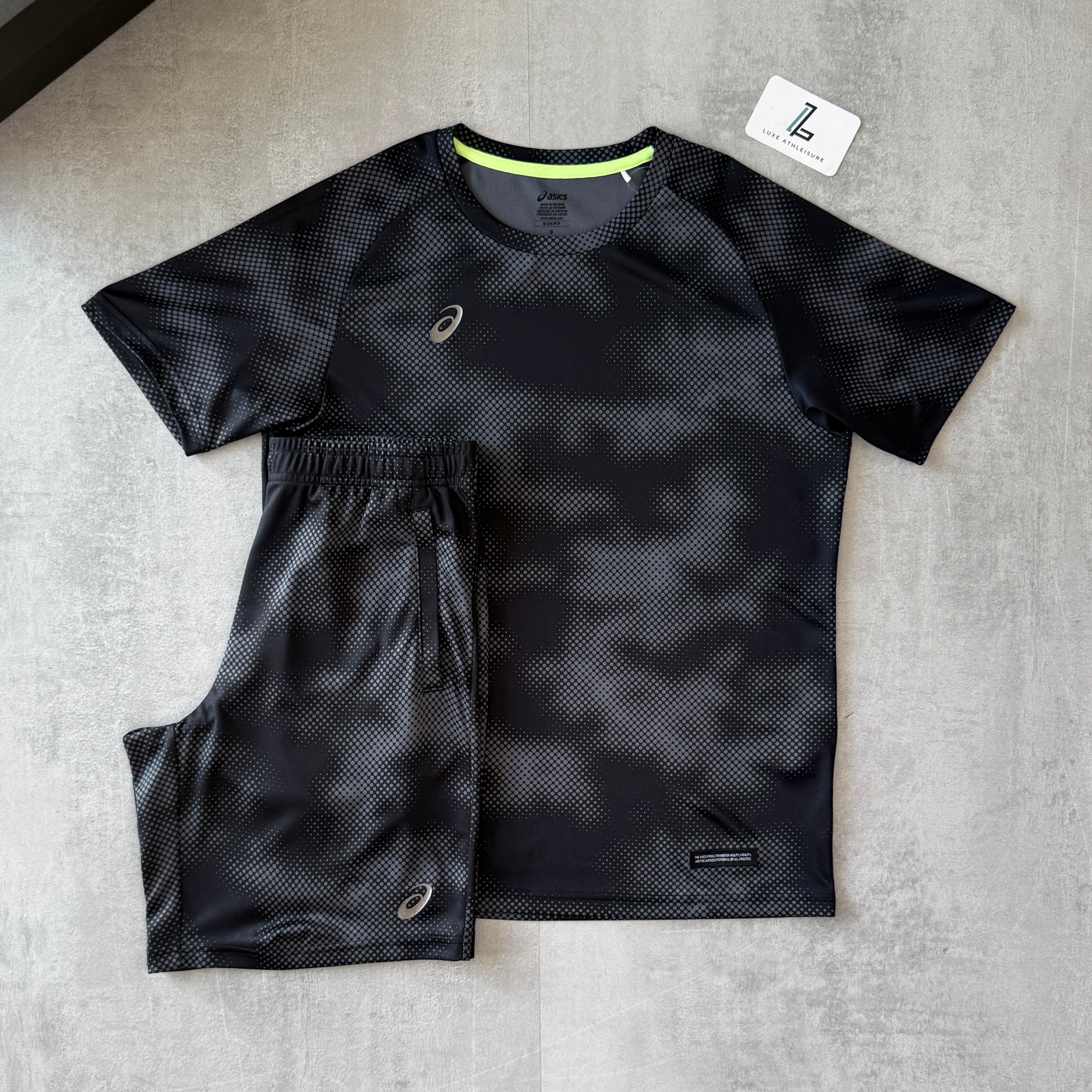 ASICS DISTORTED SET ‘BLACK’