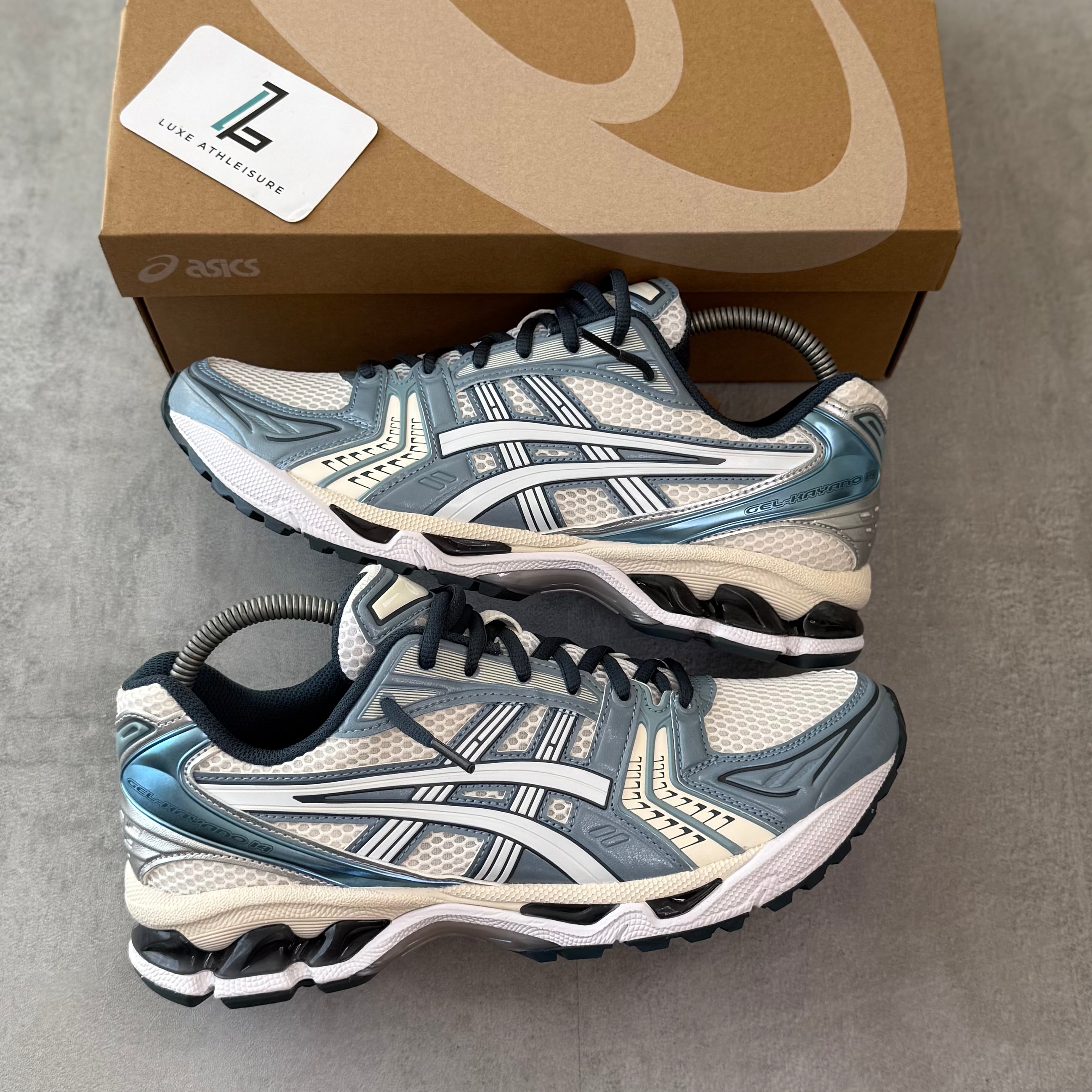 ASICS GEL KAYANO 14 ‘CREAM RAW INDIGO’