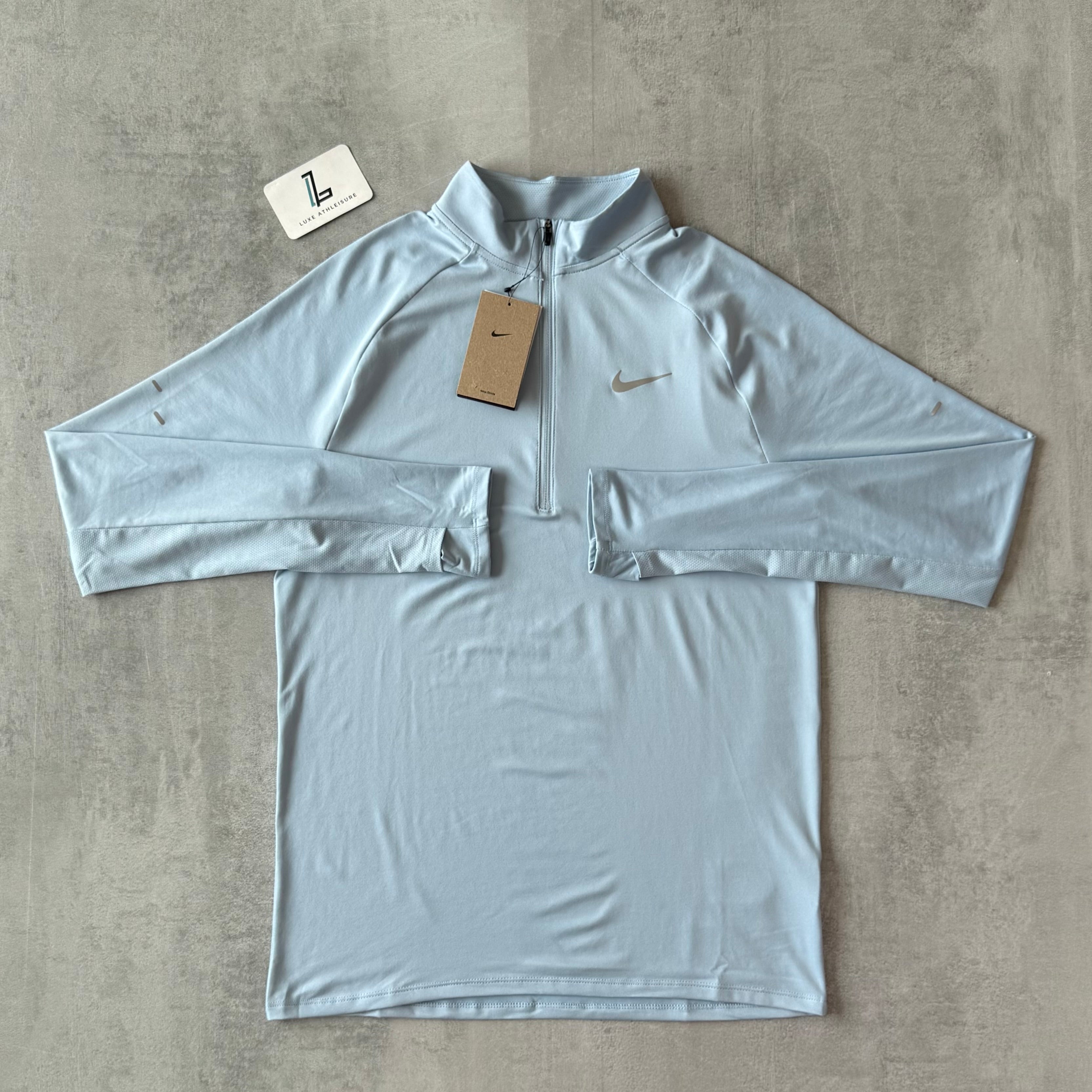 NIKE ELEMENT 1/4 ZIP ‘ARMOURY BLUE’