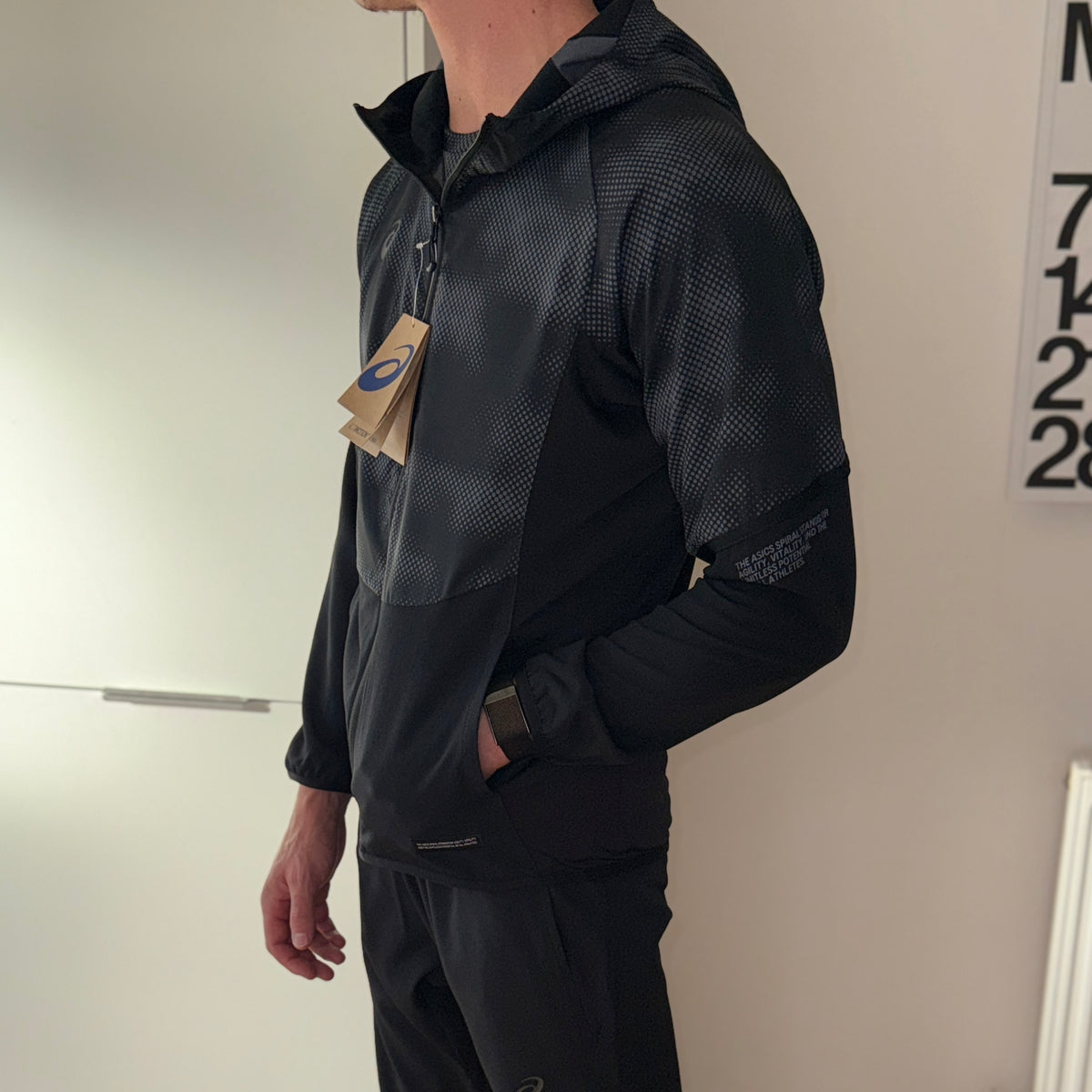 ASICS DISTORTED TRACKSUIT ‘BLACK’