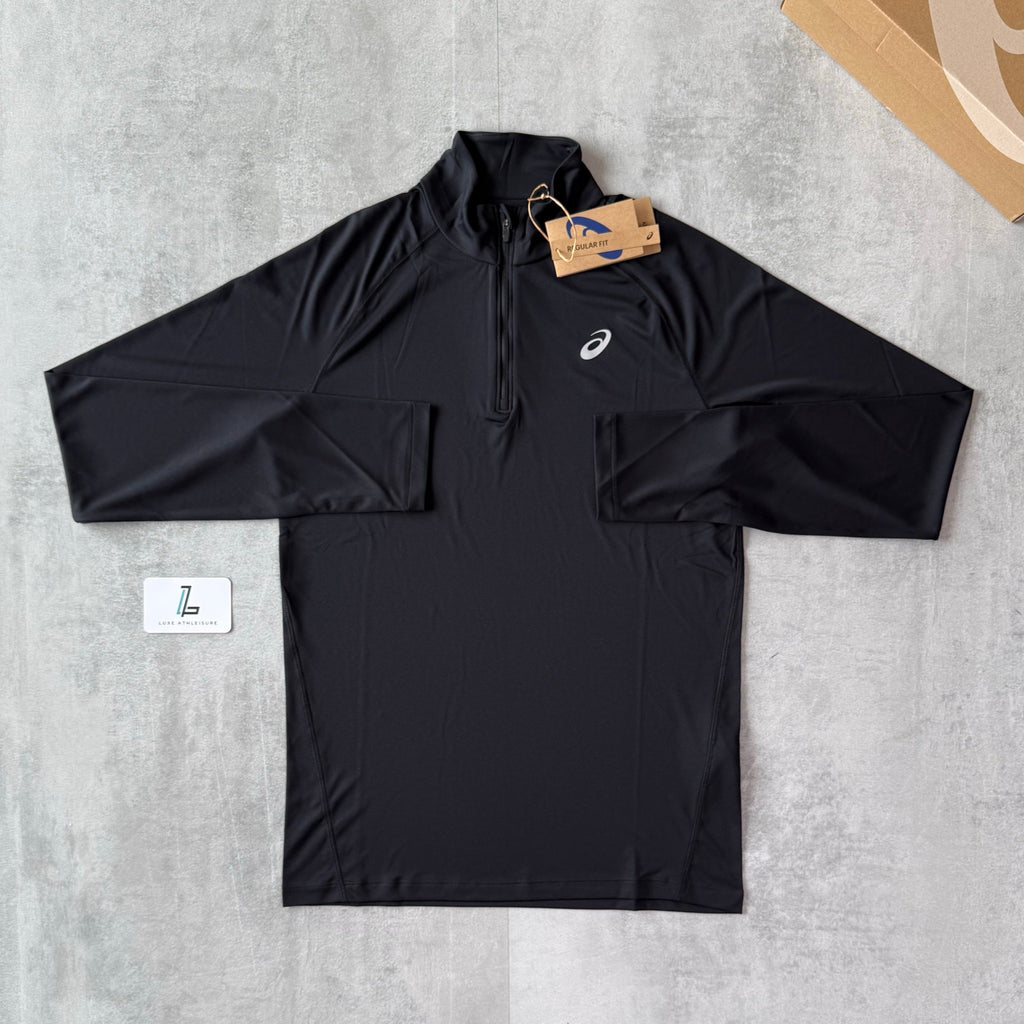 ASICS SPORT 1/4 ZIP ‘BLACK’