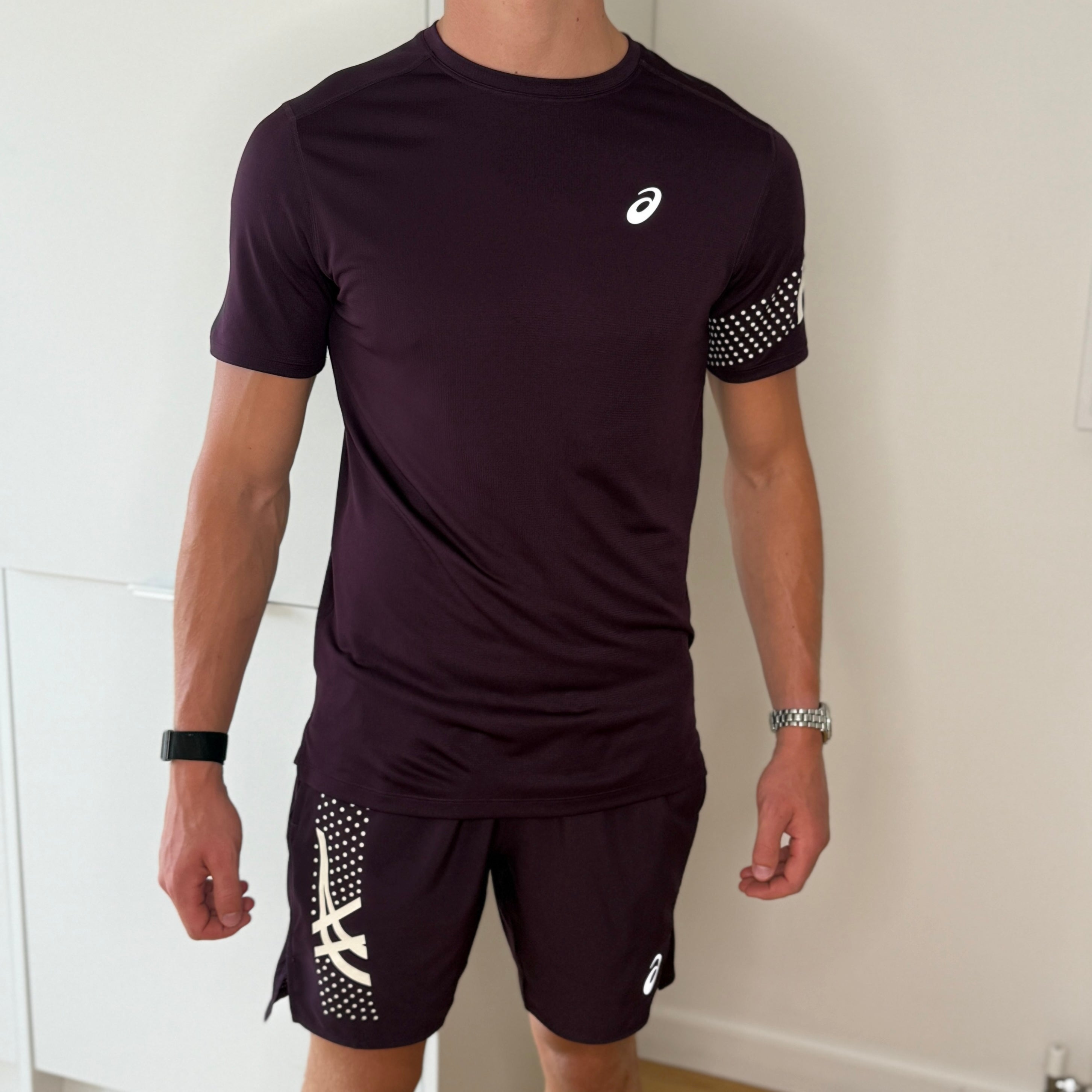 ASICS ICON SET ‘DARK AUBERGINE’