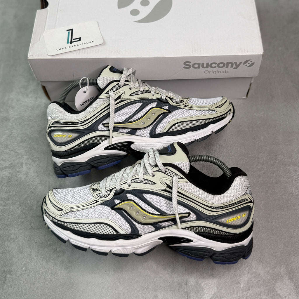 SAUCONY PRO GRID OMNI 9 ‘VOLT/NAVY’