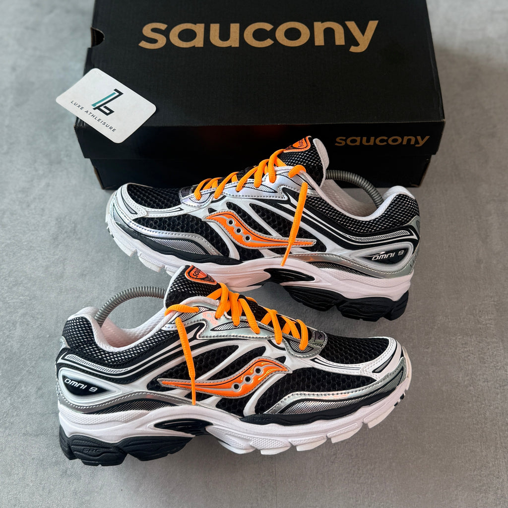 SAUCONY PRO GRID OMNI 9 ‘BLACK/ORANGE’