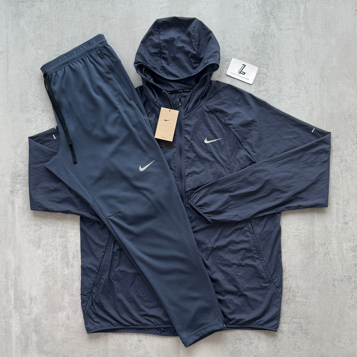 NIKE STRIDE WINDBREAKER SET ‘THUNDER BLUE’