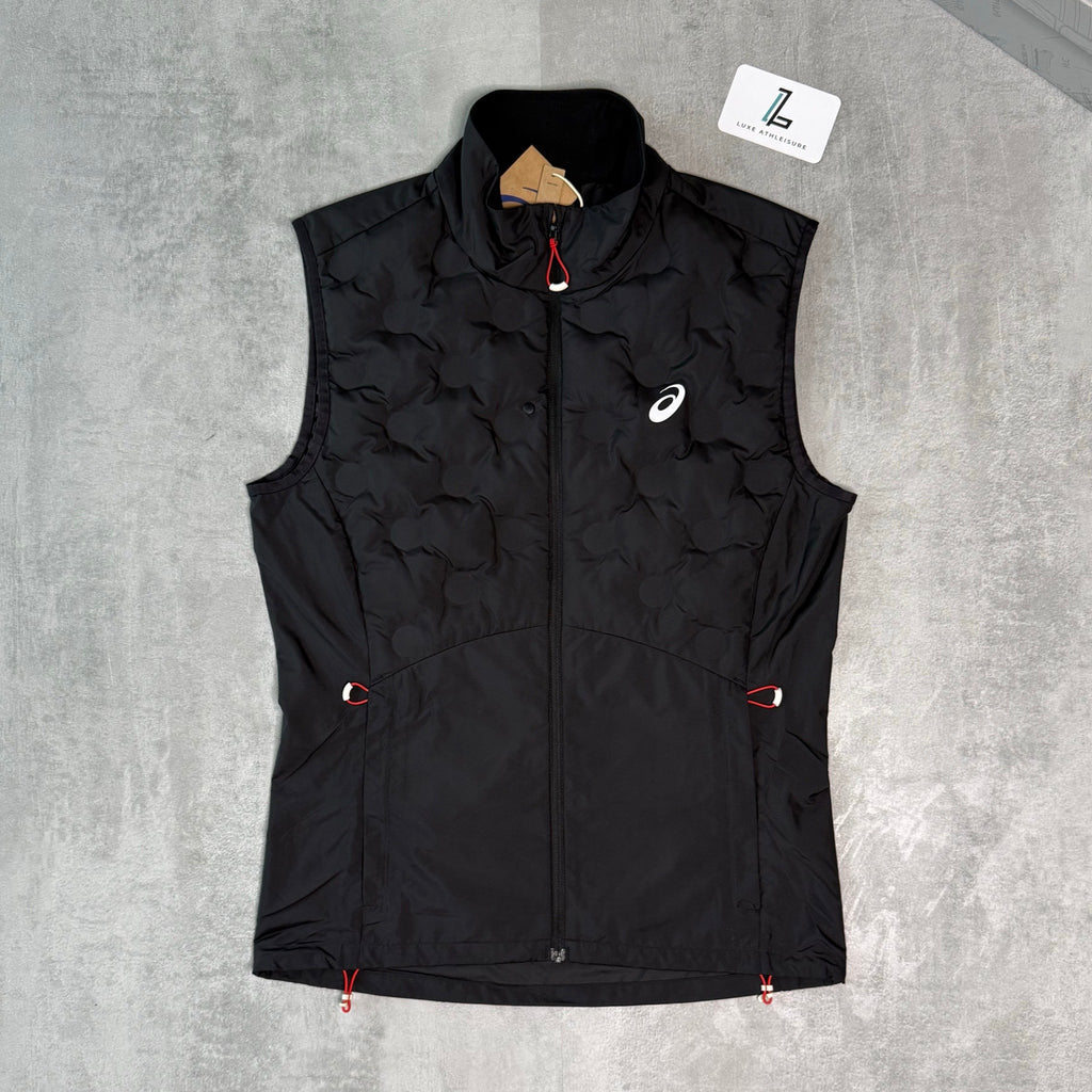 ASICS ROAD WINTER GILET ‘PERFORMANCE BLACK’