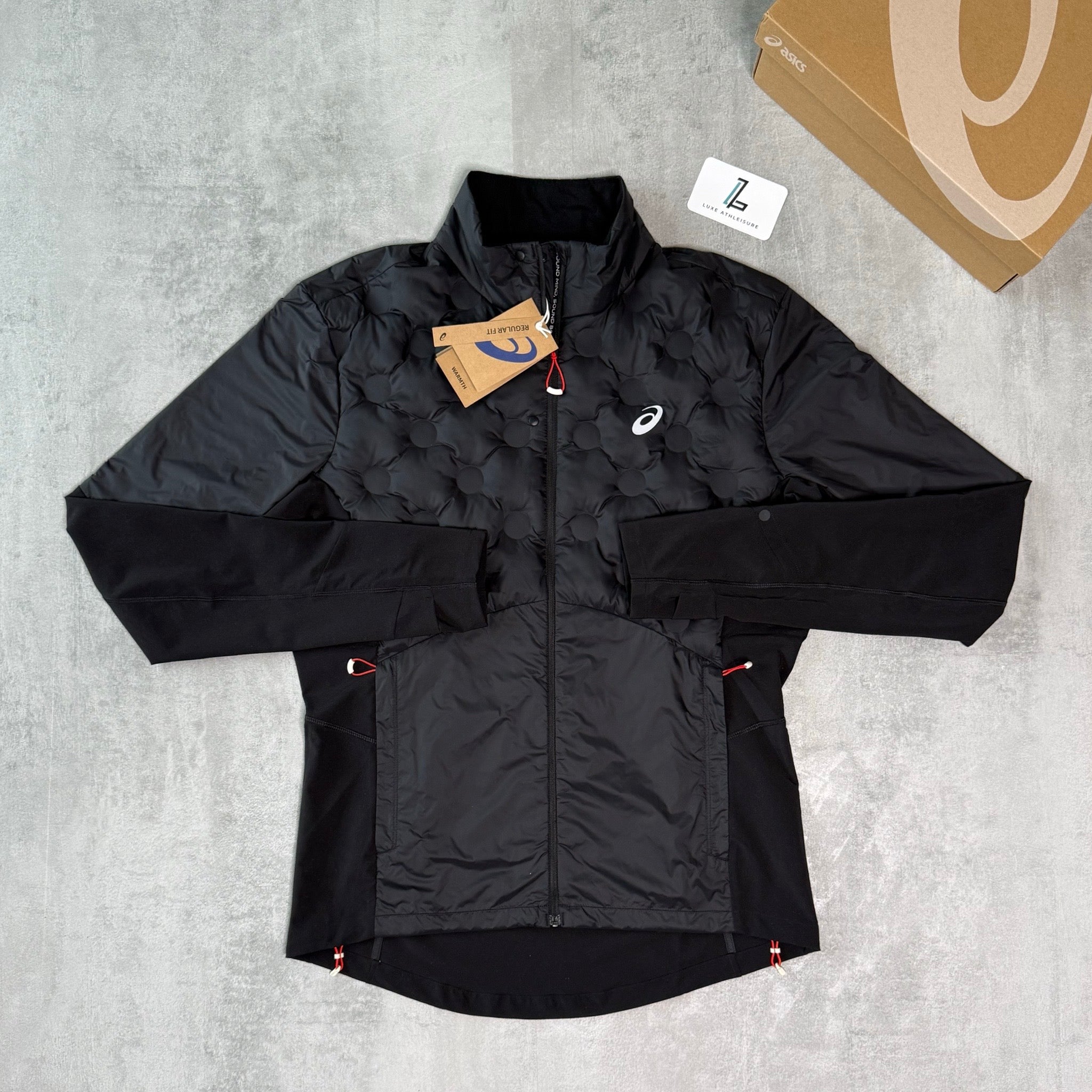 ASICS ROAD WINTER JACKET ‘PERFORMANCE BLACK’