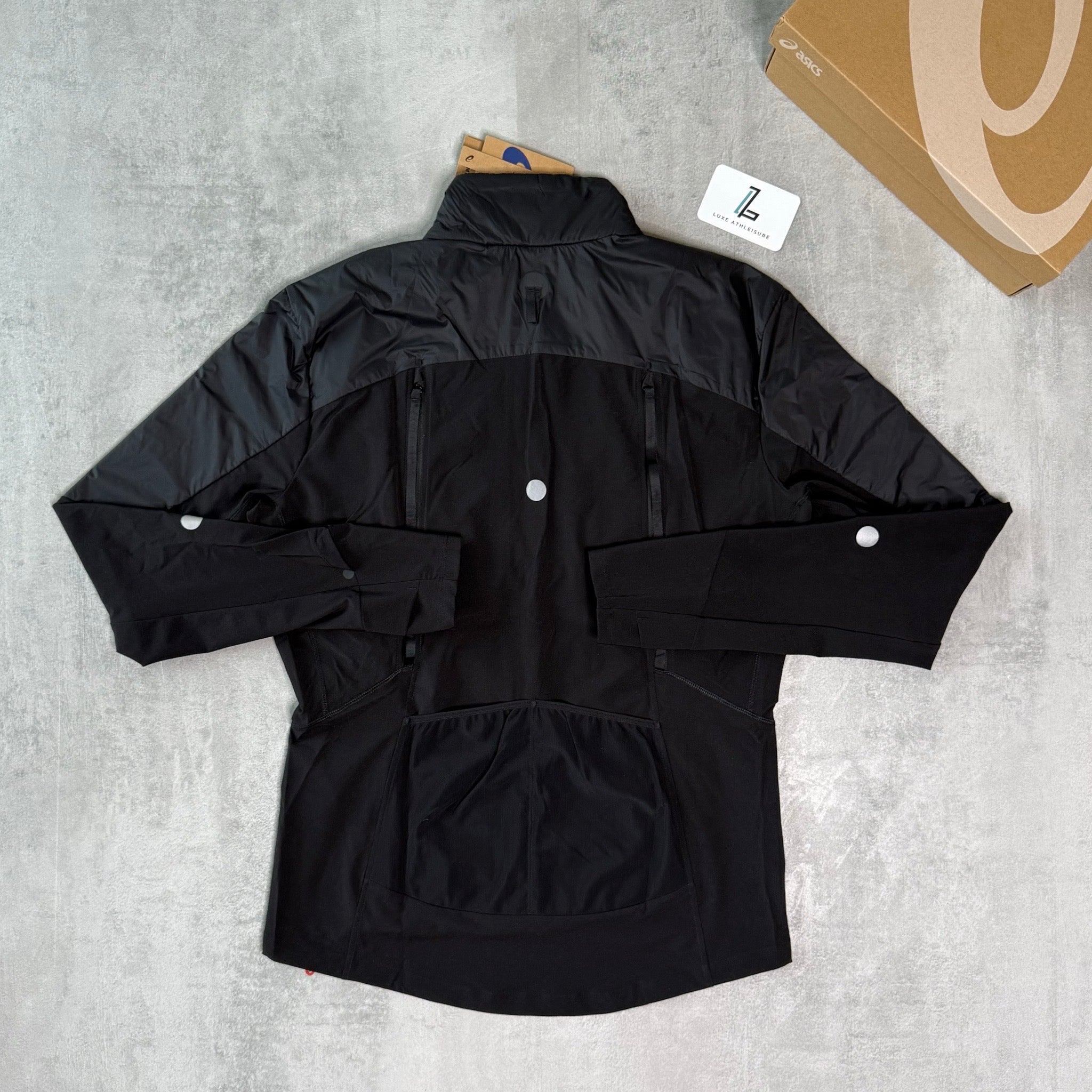 ASICS ROAD WINTER JACKET ‘PERFORMANCE BLACK’