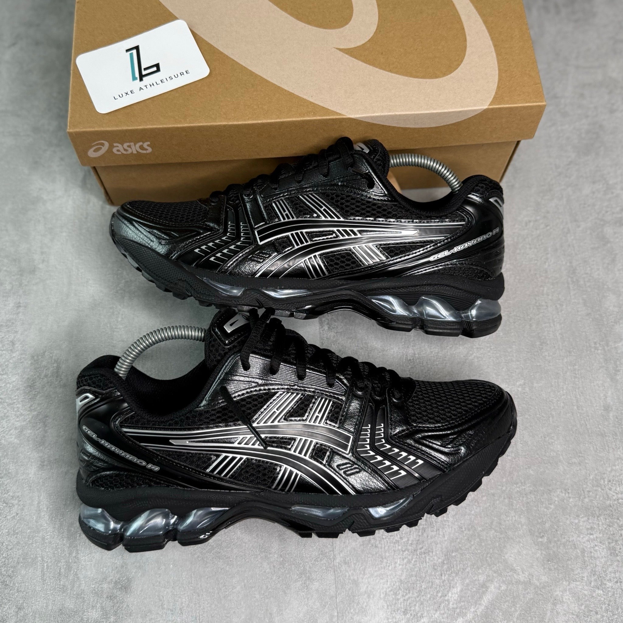 ASICS GEL KAYANO 14 ‘BLACK/PURE SILVER’
